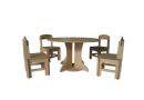 Corrugated Table And Chair Samples